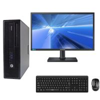 Komplet HP EliteDesk 800 G2 SFF, Intel Core i7, 8GB RAM, 256GB SSD, 500GB HDD, Win 10