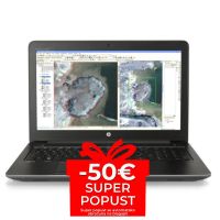 Mobilna delovna postaja HP Zbook 15 G3, Intel Core i7-6820HQ, 2.7GHz, 16 GB RAM DDR4, 512 GB SSD + 1TB HDD, 15.6″ FHD, NVIDIA Quadro M2000M, Cam, Windows