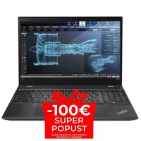 Mobilna delovna postaja Lenovo ThinkPad P52, Intel Core i7 8850HQ, 2.9GHz, 32 GB RAM, 512GB SSD, 15.6″ FHD, Quadro P3200 6GB, Cam, Windows