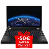Mobilna Delovna postaja Lenovo ThinkPad P53, Intel Core i7-9850H, 2.6GHz, 32 GB RAM, 512 GB SSD, 15.6″ FHD, Quadro RTX 3000 6GB, Cam, Windows
