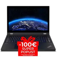 Mobilna Delovna postaja Lenovo ThinkPad T15g GEN1, Intel Core i9-10885H, 2.7GHz, 32 GB RAM DDR4, 512GB SSD, 15.6" FHD, NVIDIA RTX 2080 SUPER Max-Q, Cam, Windows