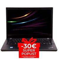 Prenosnik Lenovo ThinkPad T470, Intel Core i5 6300U, 2.40 GHz, 8GB RAM, 256GB SSD, 14″ FHD, Intel HD 520, Cam