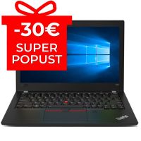 Prenosnik Lenovo ThinkPad X280, Intel Core i5-8350U, 1.7GHz, 8GB RAM, 256 GB SSD, 12.5" FHD, Intel HD 620, Cam, Windows