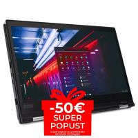 Prenosnik Lenovo ThinkPad X380 Yoga, Intel Core i5 8350U, 1.7GHz, 16GB RAM, 256 GB SSD, 13.3″ FHD Touch, Intel HD 620, Cam, Windows