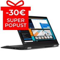 Prenosnik Lenovo ThinkPad X13 Yoga GEN1, Intel Core i5 10310U, 1.7GHz, 16GB RAM, 256 GB SSD, 13.3" FHD Touch, Intel HD 620, Cam, Windows