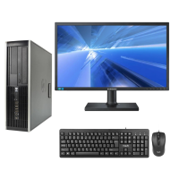 Komplet HP Compaq Elite 8300 SFF. Intel Core i5 3470, 3.20GHz, 8GB, 128GB SSD, 250GB HDD, Intel HD, DVD, Win 10